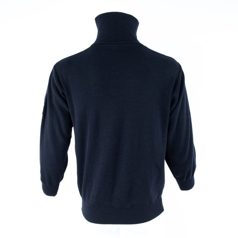 Dutch Navy Blue Wool Blend Sweater | Issued, , large image number 4